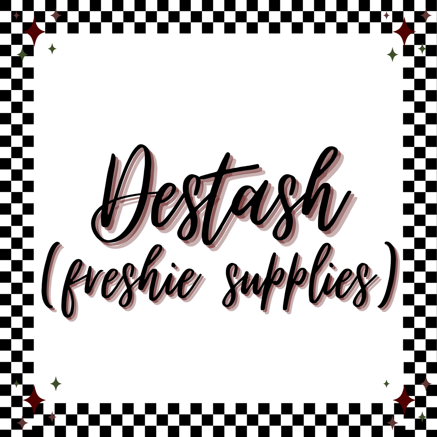Destash Freshie Supplies