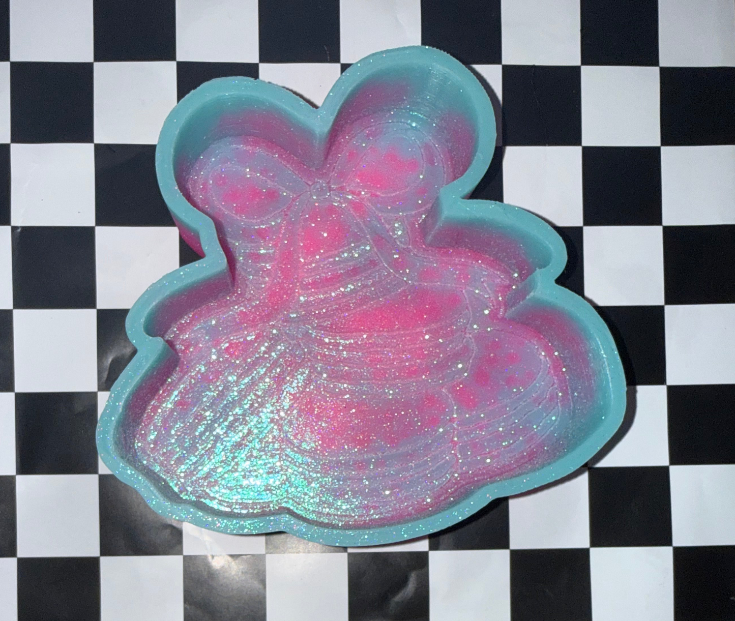 Pancakes stack with bow  (MOLD)