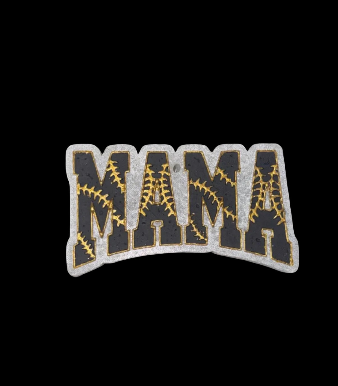 Mama baseball stitched