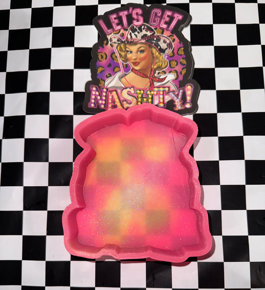 Let’s get Nashty! W/5 Cardstock inserts (MOLD)