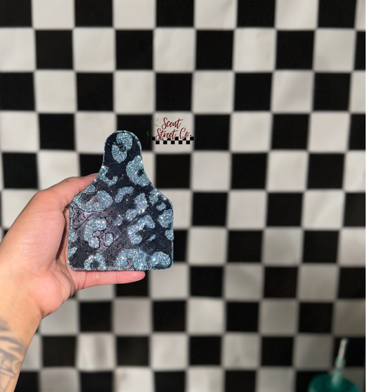 Cow Tag (Cheetah Print)